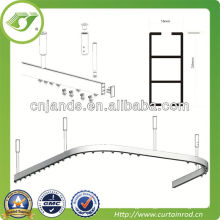 Good Quality shower curtain rod/stainless steel shower curtain rod pipe